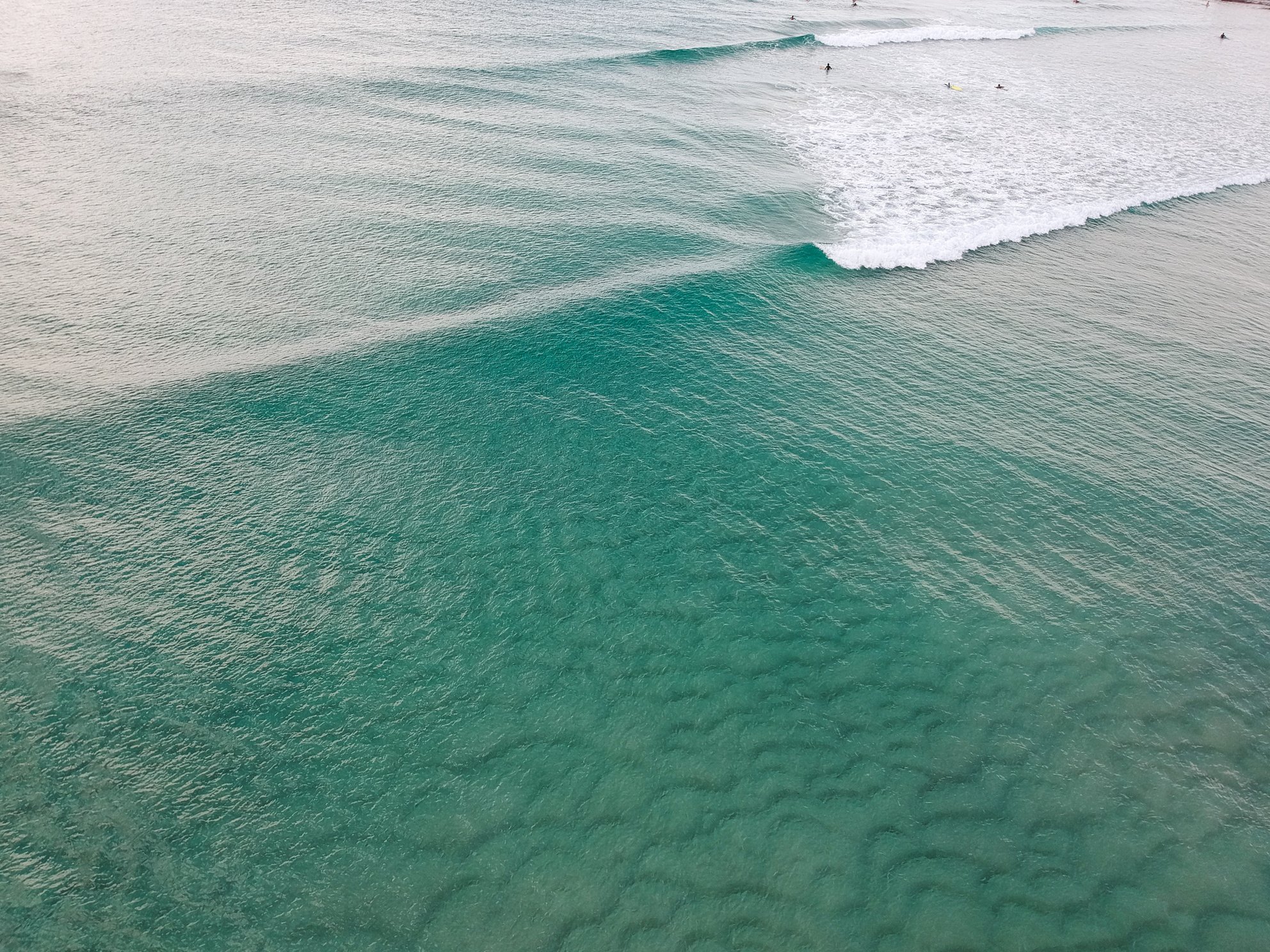 Aerial Photo Of Ocean Waves